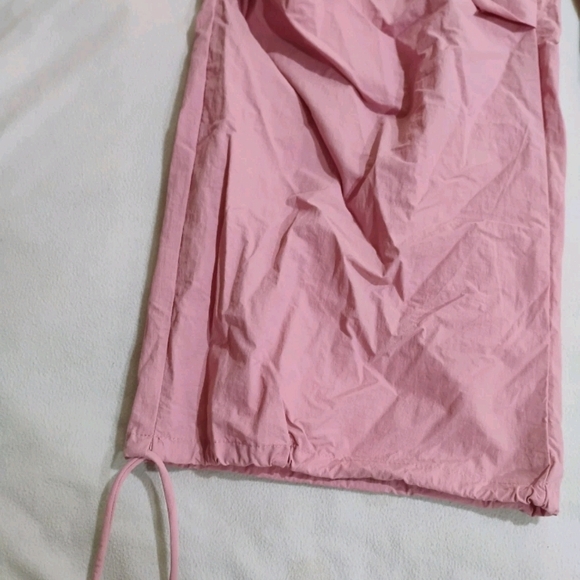 Fashion Nova Pink Parachute Pants - Picture 2 of 16